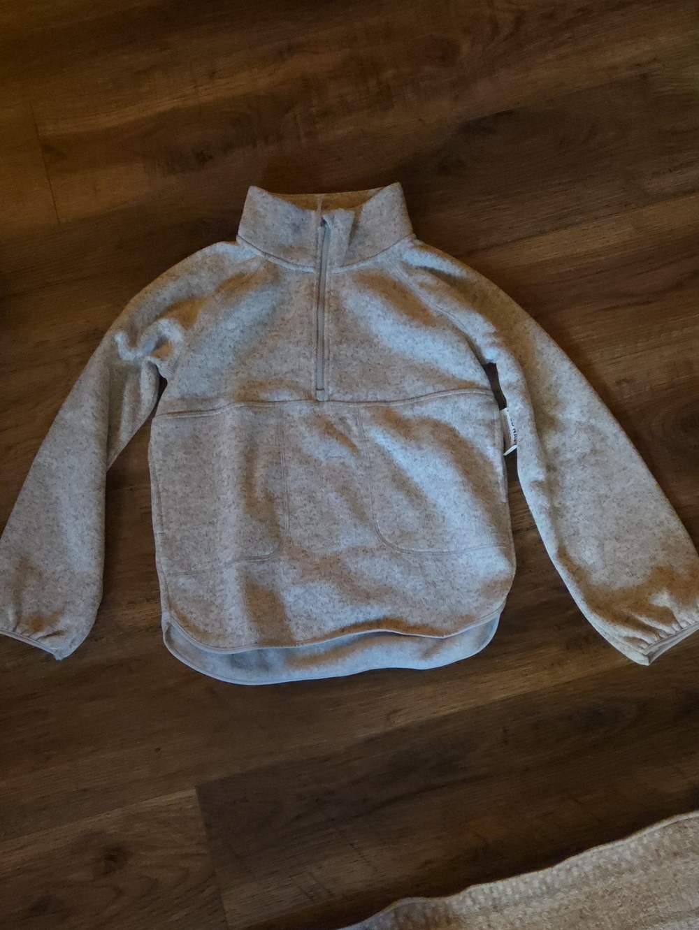 Old Navy Kids Gray Half-Zip Pullover